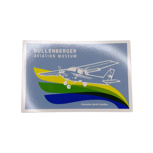 Blue Cessna SAM Postcard