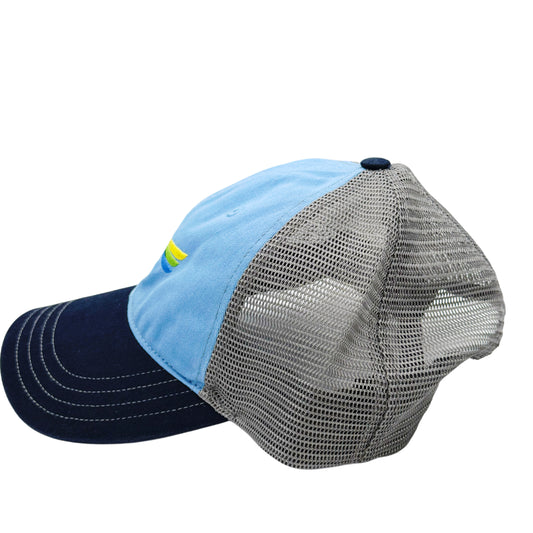 Logo Worn Seam Trucker Hat