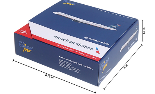 Gemini American A321 1/400 US Airways REG#N578UW