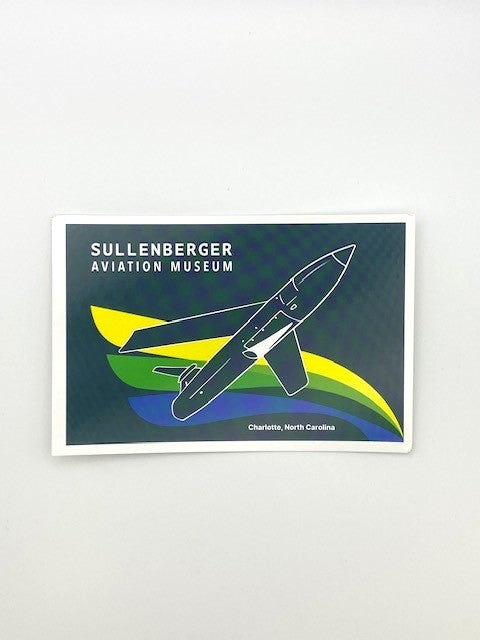 Teal Missile SAM Postcard