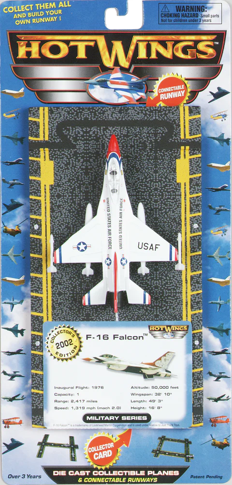 F-16 Falcon Thunderbird Hot Wing