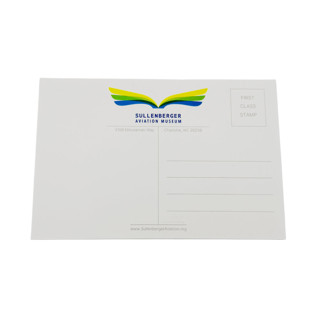 Blue Cessna SAM Postcard