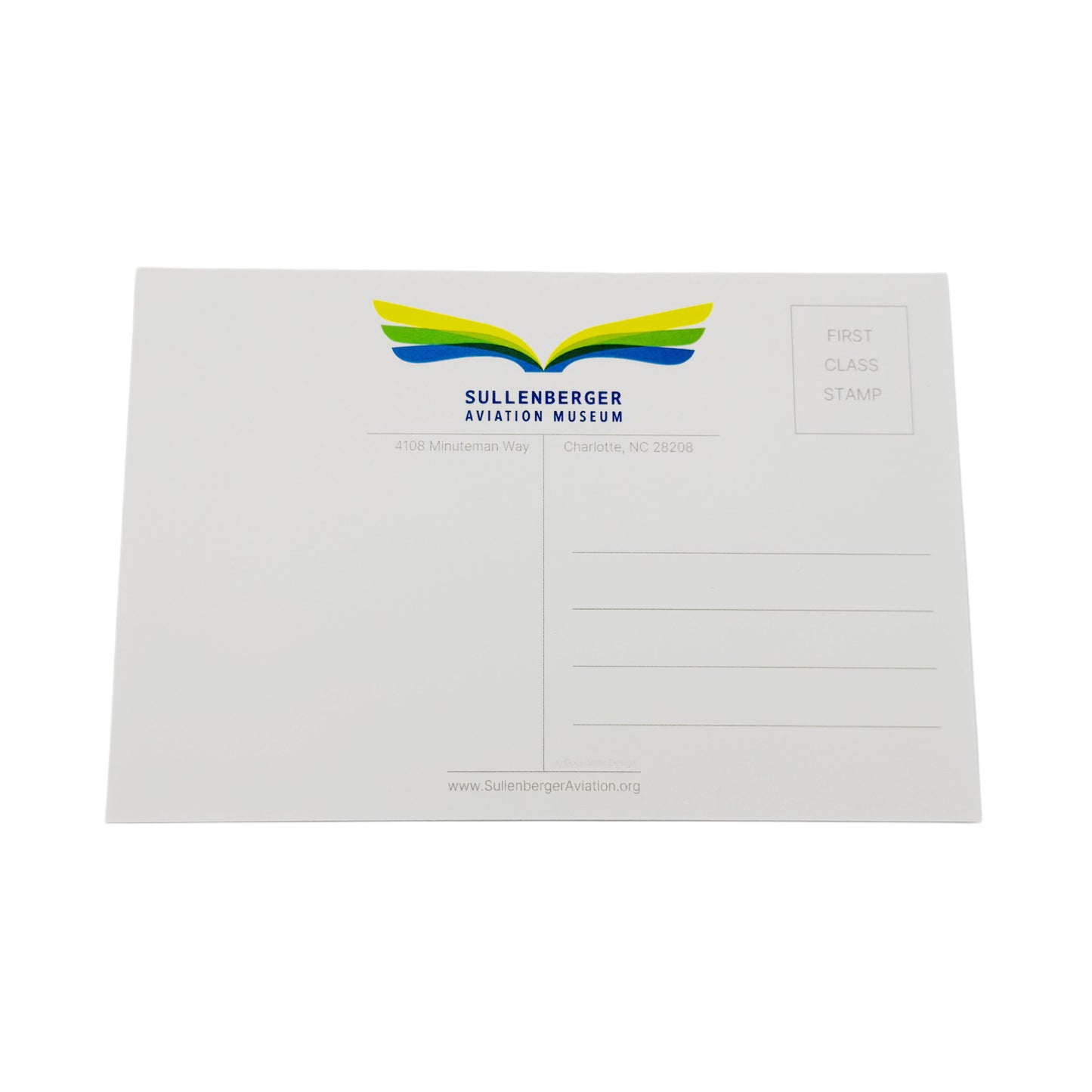 Blue Cessna SAM Postcard