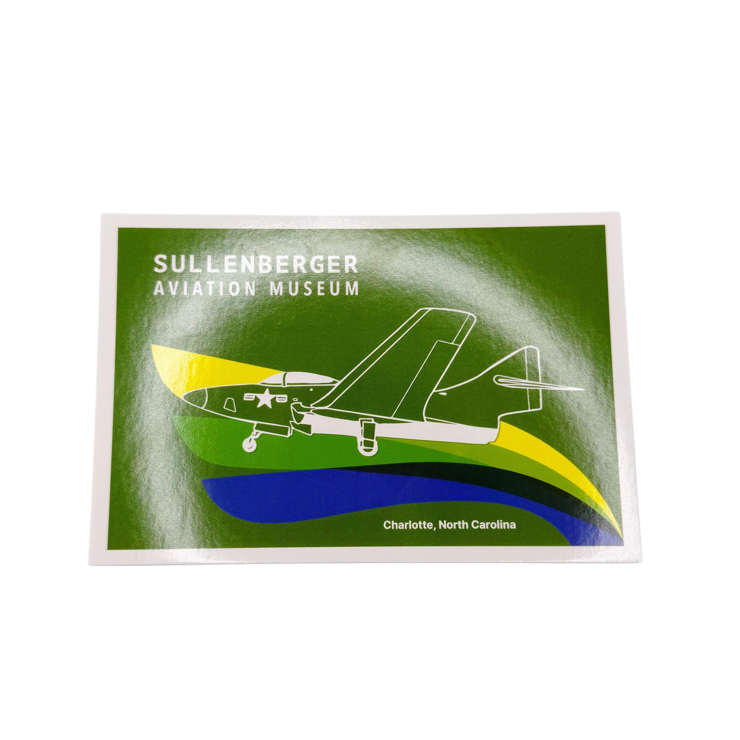 Apple Green F9F SAM Postcard