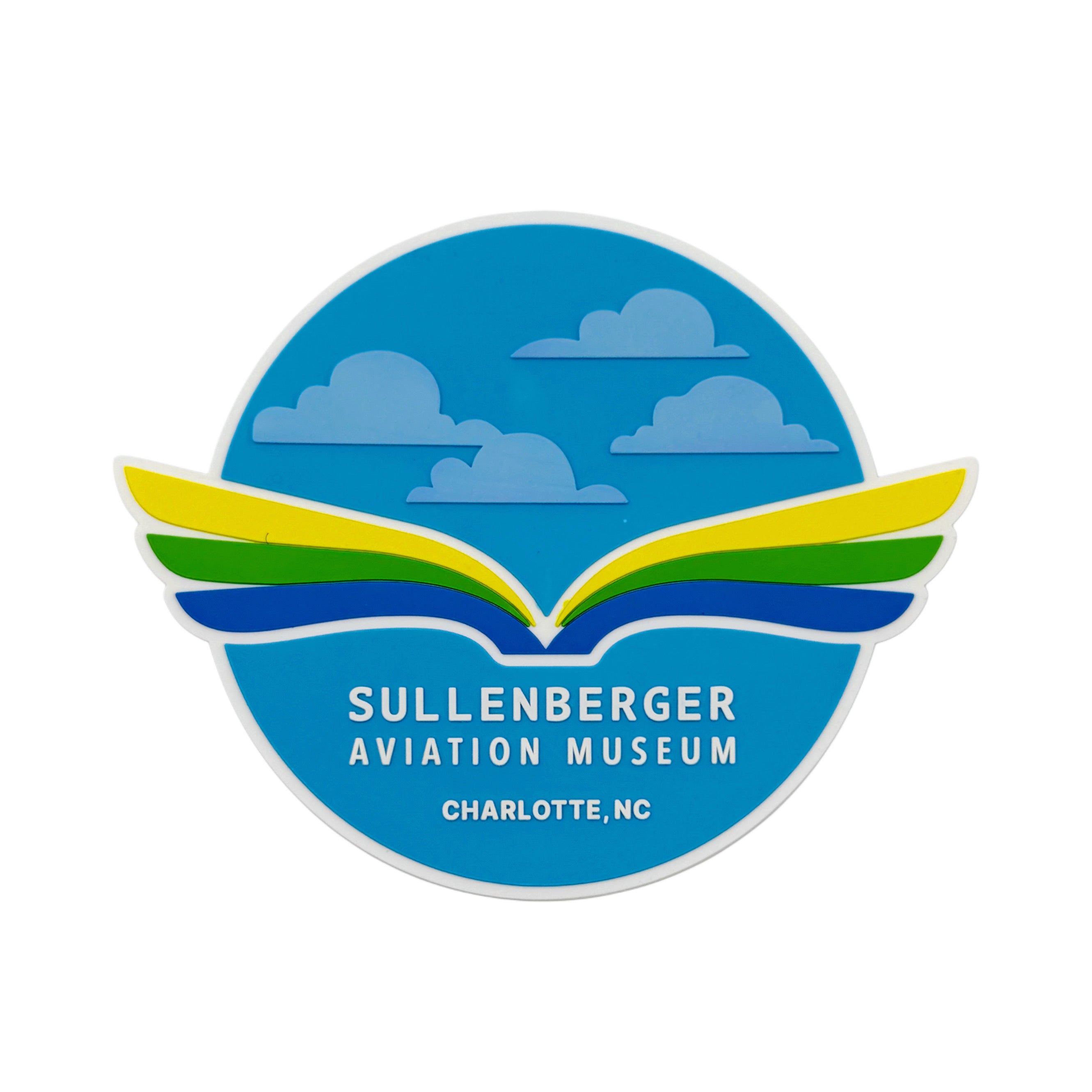 SAM Cloud Rubber Magnet