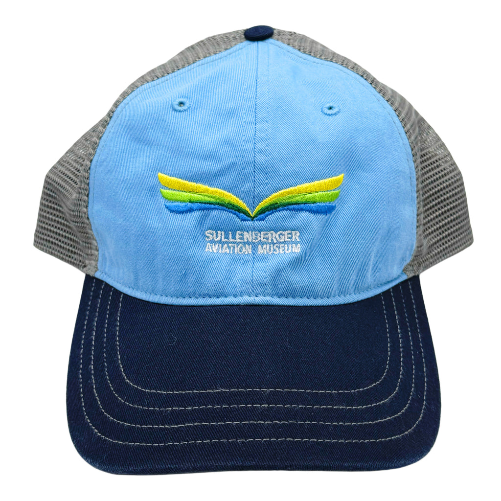 Logo Worn Seam Trucker Hat