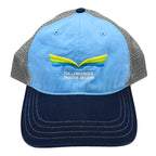 Logo Worn Seam Trucker Hat