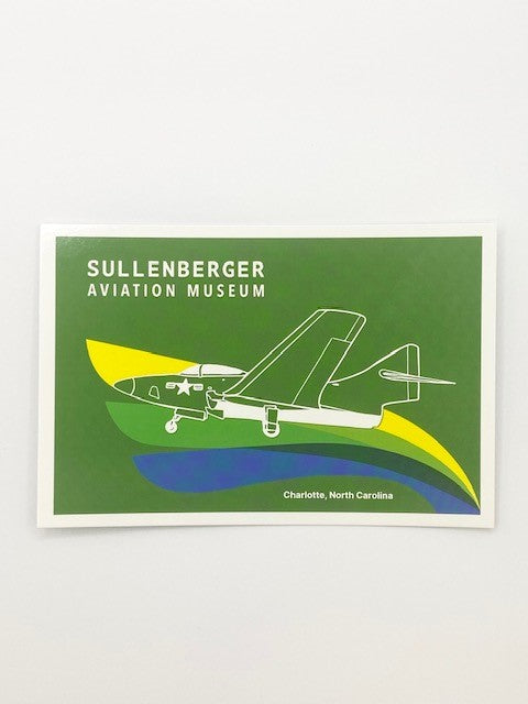 Apple Green F9F SAM Postcard