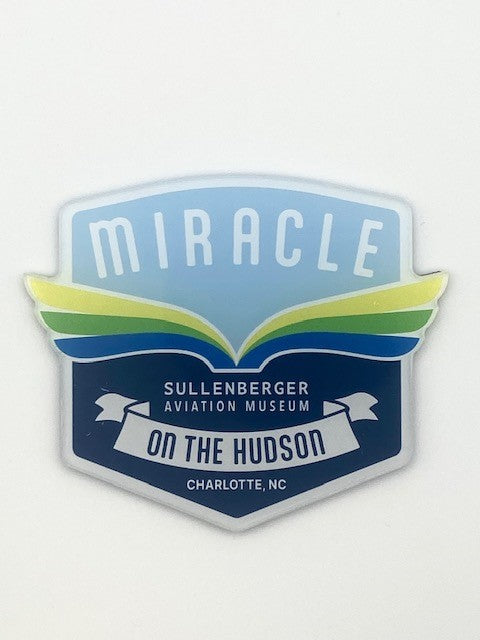 Miracle on the Hudson SAM acrylic Magnet - Blue