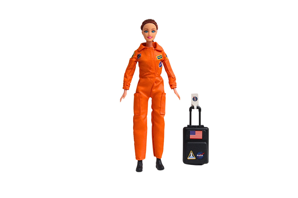 Astronaut Orange Doll