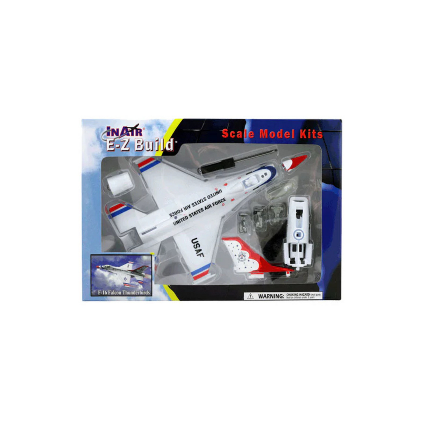 F-16 Falcon Thunderbird Air Force EZ Build