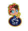 Young Rosie Riveter Sticker