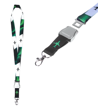 Green/Black Lanyard