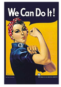 Rosie Riveter Poster