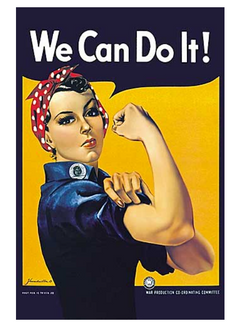 Rosie Riveter Poster