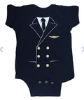 Baby Pilot Uniform Onesie