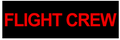 Flight Crew Sticker