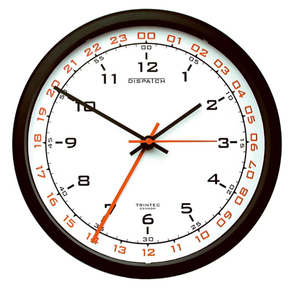 Zulu Time Wall Clock 10"