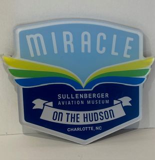 Miracle on the Hudson SAM Magnet Acrylic Blue