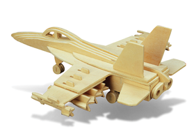 f-18 3D Wood Puzzle
