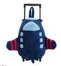 Corduroy Airplane Rolling Backpack