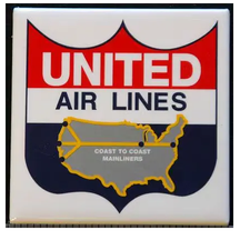 United Airlines Magnet
