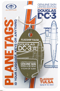 DC-3 Flagship PlaneTag