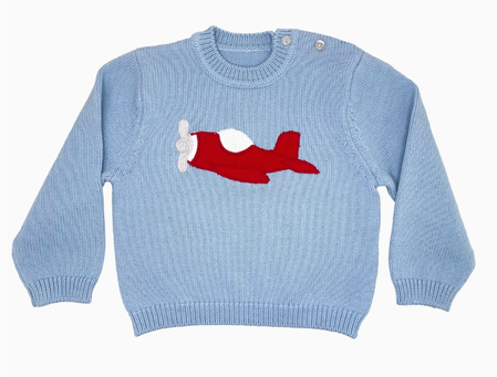 Knit Airplane Sweater