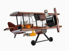 Airplane Whiskey Decanter Set w/2 Airplane Glasses