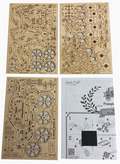 3D Laser Cute Wooden Puzzle: Hot Air Balloon