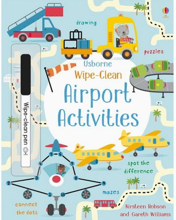 Wipe Clean Airport Activities Book