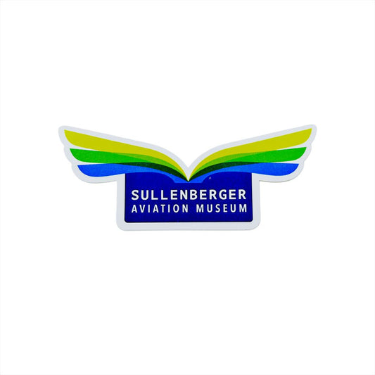 Original Blue SAM Logo Sticker