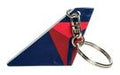 Delta Tail Keychain
