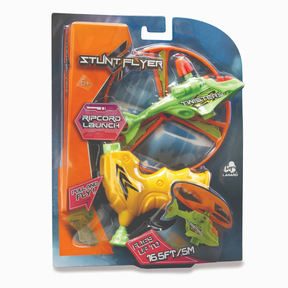 Stunt Flyer Ripcord Launch Action Plane