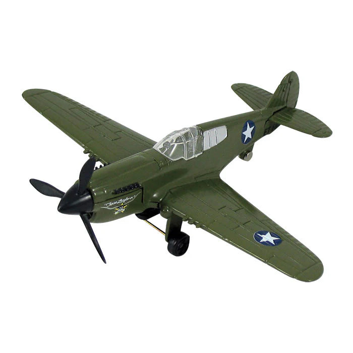 P-40 Warhawk Green Die Cast