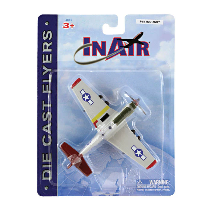 In Air P-51 Mustang Die Cast
