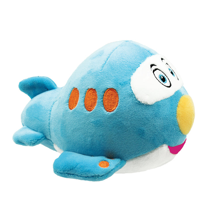 Blue Plush Airplane