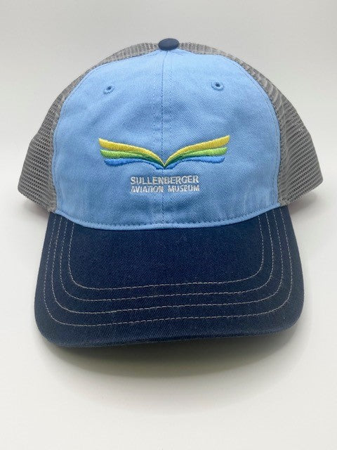 Logo Worn Seam Trucker Hat