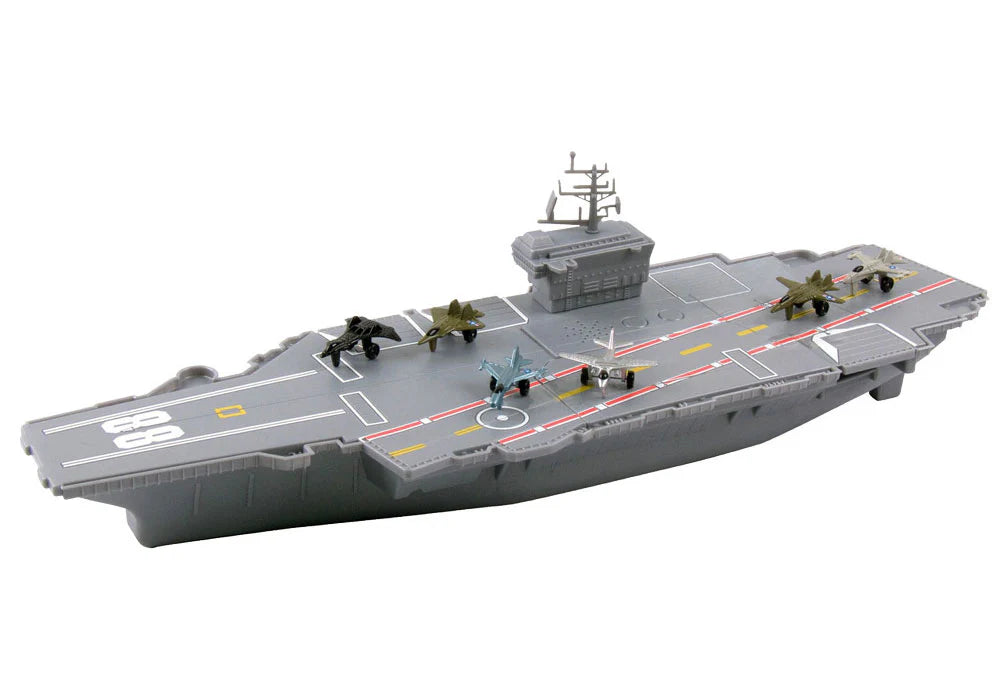 18" Aircraft Carrier Playset w/sounds