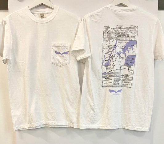 Miracle on the Hudson Flight Map T-Shirt