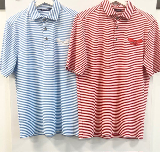 Stripe Logo Polo
