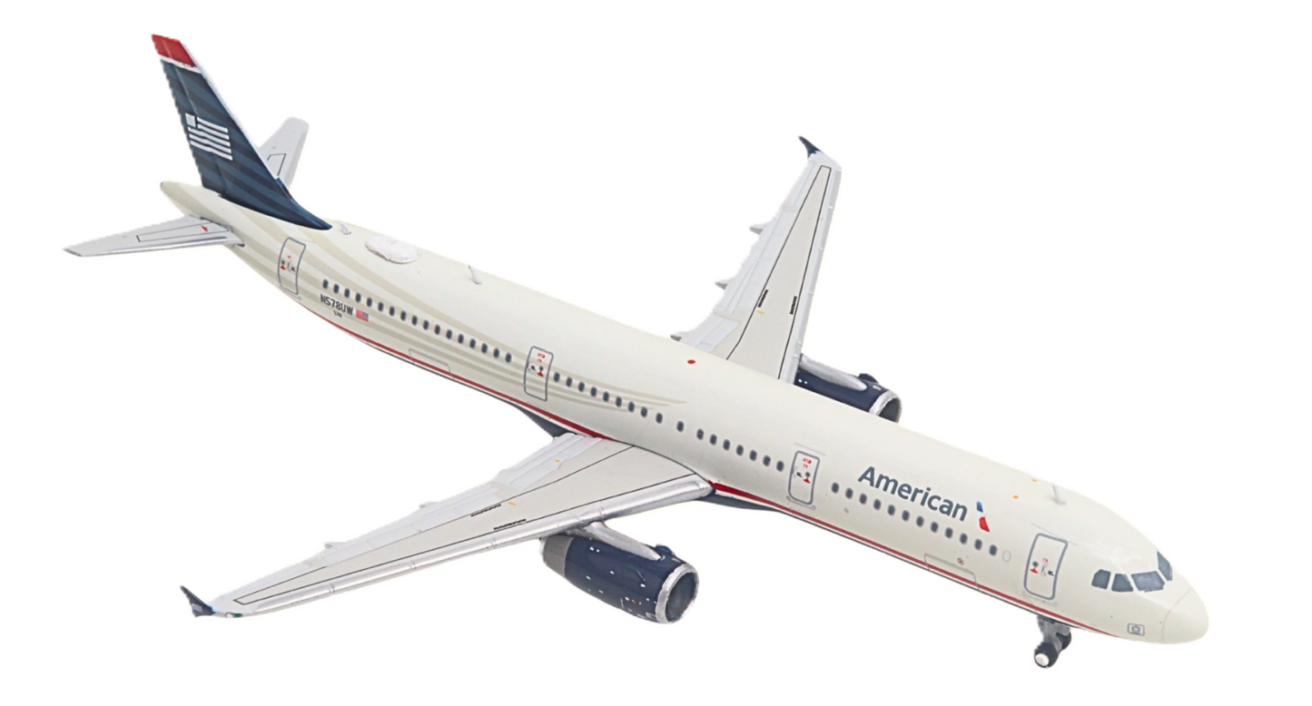 Gemini American A321 1/400 US Airways REG#N578UW