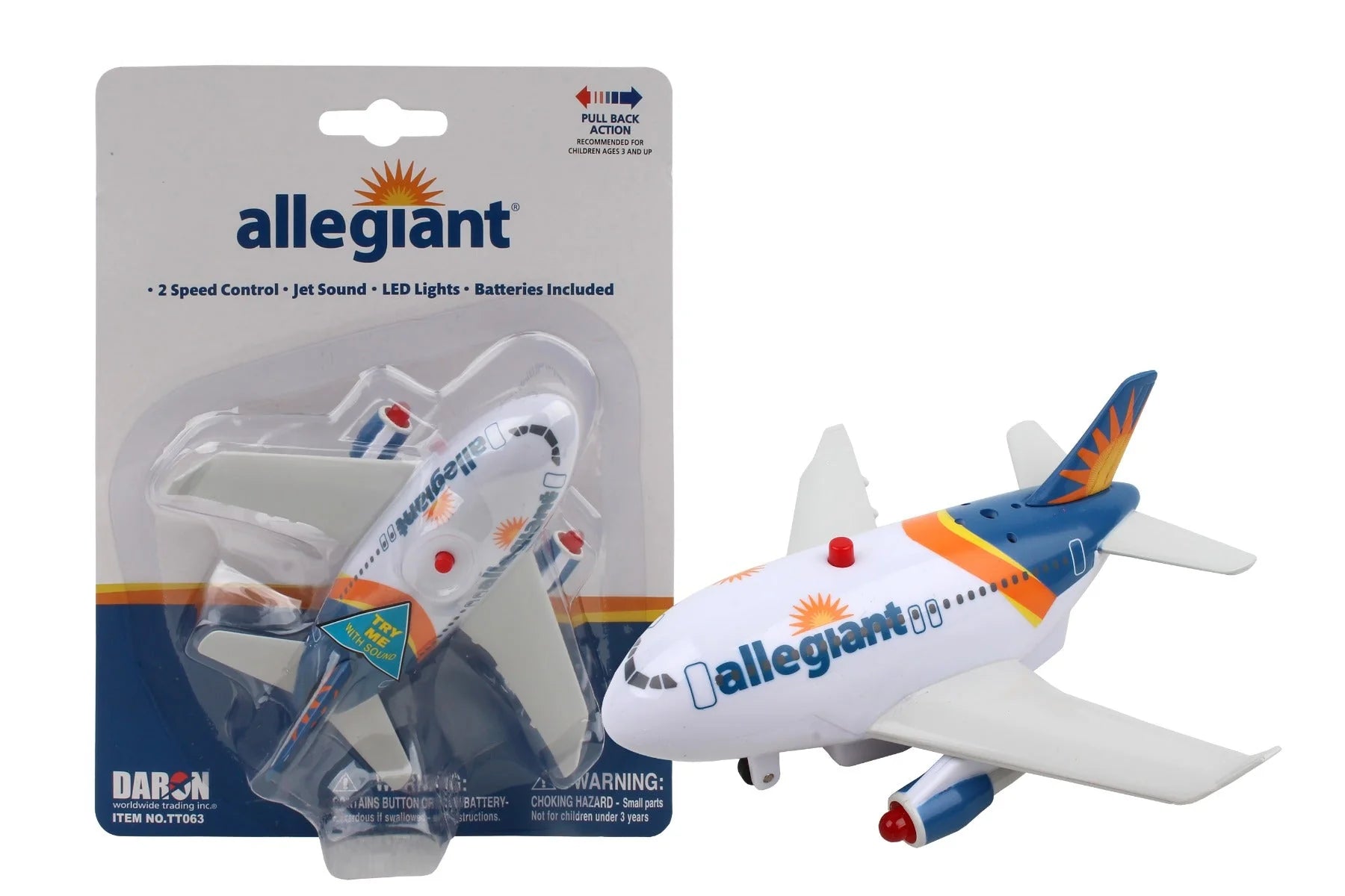 Allegiant Pullback w/ light/sound
